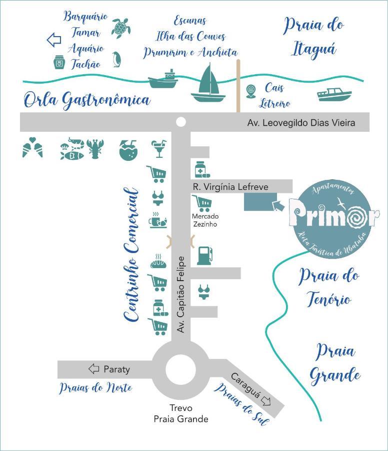Apartamentos Primor Na Rota Turistica Ubatuba Extérieur photo